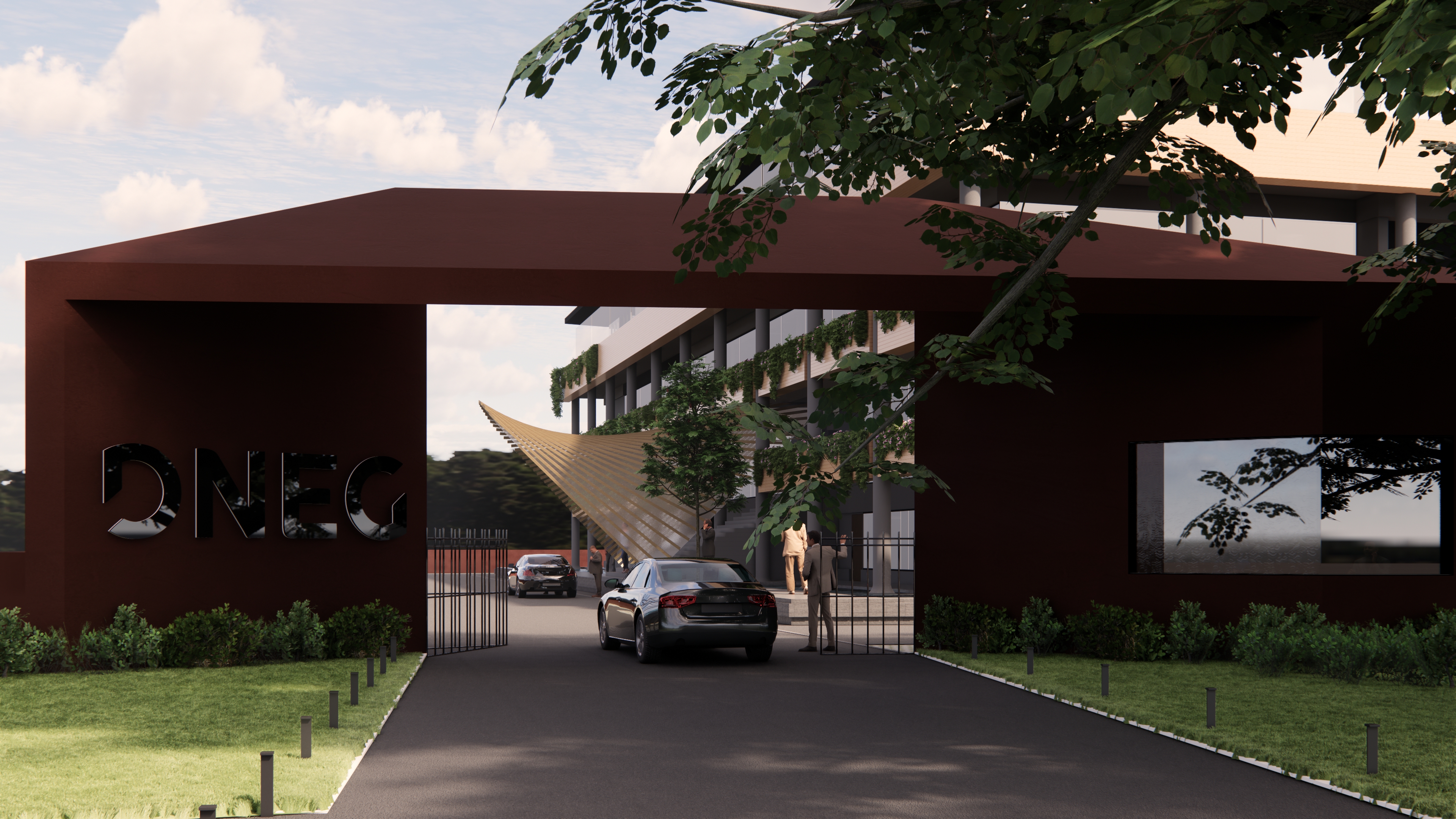DNeg Entrance canopy