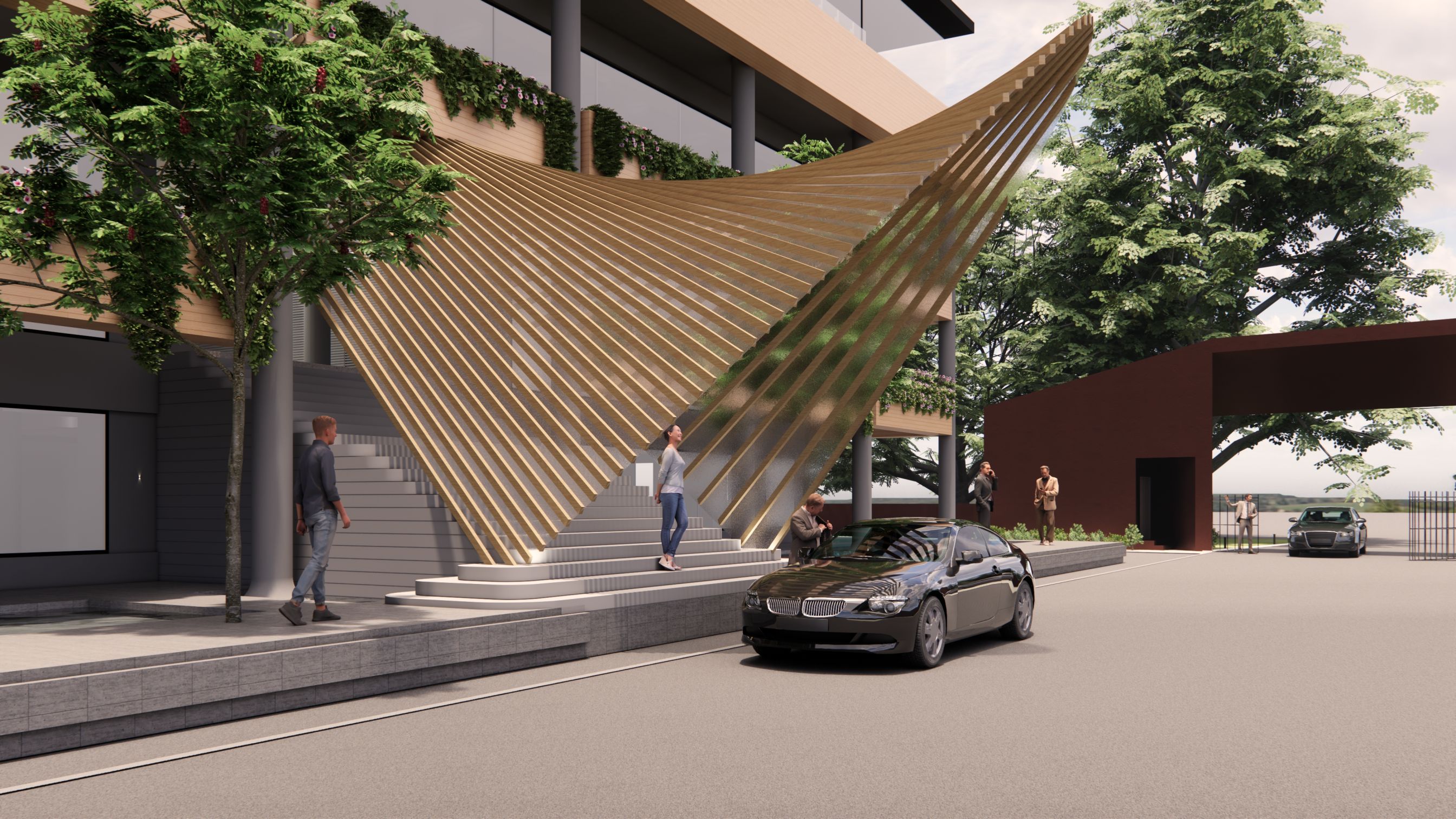 Dneg Entrance canopy